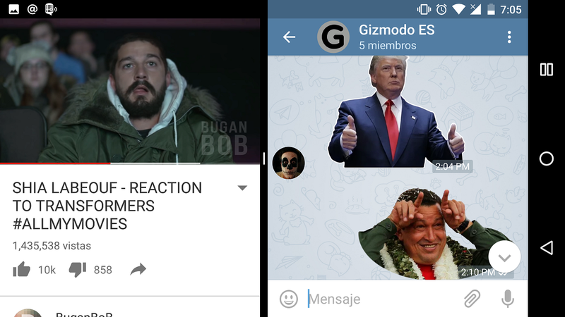 Sin comentarios acerca de los stickers.